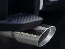 2023-Up Colorado/Canyon 2.7L Black-Coated Aluminized Steel 3 Inch Cat-Back Exhaust Single Side Exit with Tip Armor BLK MBRP