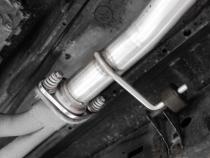 04-24 Toyota 4Runner 11-16 Toyota Land Cruiser Prado Armor Pro T304 Stainless Steel 2.5 Inch Cat-Back High Clearance Turn Down Single Rear Exit MBRP Exhaust System