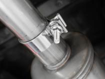 04-24 Toyota 4Runner 11-16 Toyota Land Cruiser Prado Armor Pro T304 Stainless Steel 2.5 Inch Cat-Back High Clearance Turn Down Single Rear Exit MBRP Exhaust System