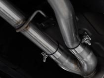 2022-Up Nissan Frontier 3.8L Turn Down T304 2.5 Inch Cat-Back 3 Inch Single High Clearance Rear Exit Armor Pro Series MBRP