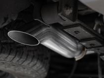 2022-Up Nissan Frontier 3.8L Turn Down T304 2.5 Inch Cat-Back 3 Inch Single High Clearance Rear Exit Armor Pro Series MBRP