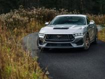 24-Up Ford Mustang GT 5.0L Armor BLK Black-Coated Aluminized Steel 3 Inch Cat-Back Dual Split Rear with Quad Black Tips Street Profile MBRP