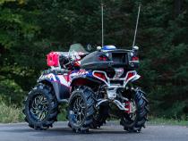 5 inch Single Slip-on Exhaust 11-Up Polaris Sportsman Performance Series MBRP