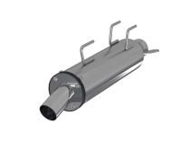 4.0 Inch Slip-on Muffler Assembly 2010 Polaris Ranger 500EFI and 10-17 Polaris Ranger 800 MBRP