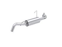 2018-Up Polaris Ranger XP 1000/ Ranger Crew XP 1000 5 Inch Single Slip-on Muffler Assembly Performance Series MBRP