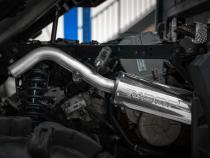 2018-Up Polaris Ranger XP 1000/ Ranger Crew XP 1000 5 Inch Single Slip-on Muffler Assembly Performance Series MBRP