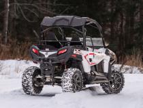 14-22 CFMOTO ZFORCE 800 (Z8/ Z8EX/ 800/ 800EX) 5 Inch Single Slip-on Muffler Assembly Performance Series MBRP