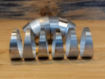 Universal T304 Stainless Steel 2.25 Inch Diameter 180 Degree Pie Cut Kit MBRP