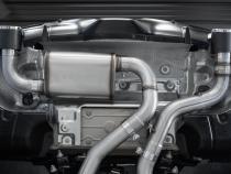 20-Up Toyota Supra T304 Stainless Steel 3 inch Cat-Back Dual Rear Outlet with Burnt End Tips 2 4.5 inch T305 Burnt End Tips Included MBRP