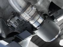 20-Up Toyota Supra T304 Stainless Steel 3 inch Cat Back Dual Rear with Carbon Fiber Tips MBRP