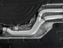 20-Up Toyota Supra T304 Stainless Steel 3 inch Cat Back Dual Rear with Carbon Fiber Tips MBRP