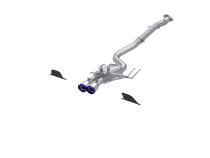 2023-Up Toyota Corolla GR 1.6L Armor Pro T304 Stainless Steel 3 Inch Cat-Back Dual Center Rear Exit with Burnt End Tips MBRP