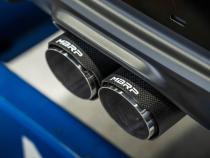 2023-Up Toyota Corolla GR 1.6L Armor Pro T304 Stainless Steel 3 Inch Cat-Back Dual Center Rear Exit with Carbon Fiber Tips MBRP