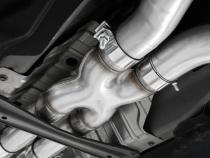 2016-2024 Infiniti Q50 3.0L 3 Inch Cat-Back Dual Split Rear Exit Tour Version T304 Stainless Steel MBRP