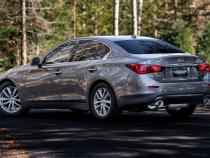 2016-2024 Infiniti Q50 3.0L 3 Inch Cat-Back Dual Split Rear Exit Tour Version T304 Stainless Steel MBRP
