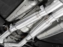 2017-2022 Infiniti Q60 3.0L 3 Inch Cat-Back Dual Split Rear Exit Tour Version T304 Stainless Steel MBRP