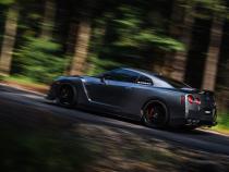 2009-2024 Nissan GT-R 3.8L Armor Pro T304 Stainless Steel 3.5 Inch Cat-Back Dual Split Rear with Quad Carbon Fiber Tips MBRP