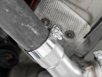 2017-2021 BMW M240i 3.0L 3.0 Inch Axle-Back Dual Rear Exit T304 Stainless Steel with Carbon Fiber Tips MBRP