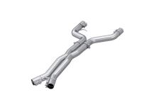 2021-Up BMW M4 G82/ M3 G80 3.0L Coupe and Sedan T304 Stainless Steel 3 Inch Resonator Bypass X-Pipe MBRP