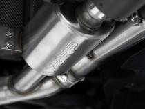 2019-2021 BMW M2 Competition 3.0L Armor Pro T304 Stainless Steel 3 Inch Resonator-Back Dual Rear Quad Outlet with Carbon Fiber Tips Active Profile MBRP