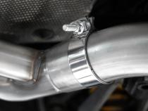 2019-2021 BMW M2 Competition 3.0L Armor Pro T304 Stainless Steel 3 Inch Resonator-Back Dual Rear Quad Outlet with Carbon Fiber Tips Active Profile MBRP