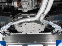 T304 Stainless Steel 2.5 Inch Resonator Back Dual Rear Quad Tips 18-Up Audi S5 Coupe/S4 Sedan MBRP