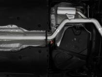 2022-Up Volkswagen Jetta GLI 2.0 TSI T304 Stainless Steel 3 Inch Cat-Back 2.5 Inch Dual Split Rear with Carbon Fiber Tips Street Profile MBRP