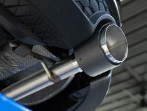 2022-Up Volkswagen Jetta GLI 2.0 TSI T304 Stainless Steel 3 Inch Cat-Back 2.5 Inch Dual Split Rear with Carbon Fiber Tips Street Profile MBRP