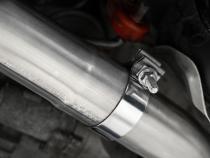 2017-19 Volkswagen Golf Sportwagen and Alltrack 1.8T Armor Pro T304SS 3 Inch Cat-Back, 2.5 Inch Dual Split Rear, Factory Through Bumper MBRP