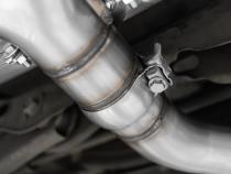 2019-2021 Hyundai Veloster Armor Pro 3 Inch Cat Back Dual Split Center Rear Exit T304 Stainless Steel with Carbon Fiber Tips MBRP