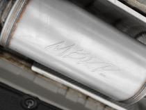 2019-2021 Hyundai Veloster Armor Lite Aluminized Steel 3 Inch Cat Back Dual Split Center Rear Exit Exhaust Sytem MBRP