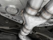 2019-2021 Hyundai Veloster Armor Lite Aluminized Steel 3 Inch Cat Back Dual Split Center Rear Exit Exhaust Sytem MBRP