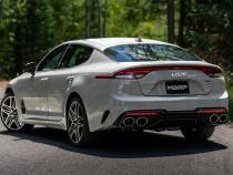 2022-2024 Kia Stinger 3.3L AWD/RWD 2.5 Inch Cat-Back Dual Split Rear Quad Outlet T304 Stainless Steel Active Exhaust MBRP
