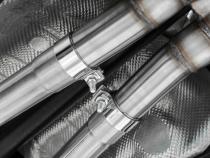 2022-2024 Kia Stinger 3.3L AWD/RWD 2.5 Inch Cat-Back Dual Split Rear Quad Outlet T304 Stainless Steel Active Exhaust MBRP