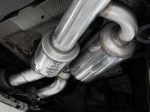 2022-2024 Kia Stinger 3.3L AWD/RWD 2.5 Inch Cat-Back Dual Split Rear Quad Outlet T304 Stainless Steel Active Exhaust MBRP