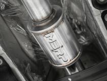 2022-2023 Hyundai Kona N 2.0L Turbo Armor Pro T304 Stainless Steel 3 Inch Cat-Back Dual Rear with Carbon Fiber Tips Active MBRP