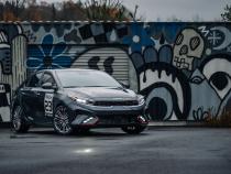 22-Up Kia Forte GT 1.6L Turbo Sedan 2.5 Inch Axle-Back Exhaust System, Armor Lite, Aluminized Steel Dual Split with Quad Exhaust Tips, MBRP