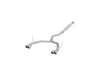 22-Up Subaru WRX 2.4L T304 Stainless Steel 3 Inch Cat-Back Dual Split Rear Quad Tips Race Profile MBRP