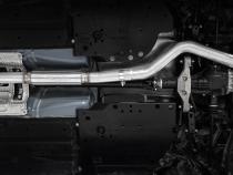 23-Up Subaru WRX 2.4L T304 Stainless Steel 3 Inch Cat-Back Dual Split Rear Quad Carbon Fiber Tips Race Profile MBRP