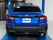 22-Up Subaru WRX 2.4L T304 Stainless Steel 3 Inch Cat-Back Single Rear Exit Carbon Fiber Tip MBRP