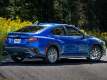 22-Up Subaru WRX 2.4L T304 Stainless Steel 2.5 Inch Axle-back Dual Split Rear Quad CF Tips MBRP