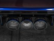 23-Up Honda Civic Type R 2.0L 3 Inch Cat-Back Exhaust System Armor Pro T304 Stainless Steel Triple Center Outlet with Burnt End Tips Active Exhaust MBRP