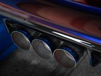 23-Up Honda Civic Type R 2.0L 3 Inch Cat-Back Exhaust System Armor Pro T304 Stainless Steel Triple Center Outlet with Burnt End Tips Active Exhaust MBRP