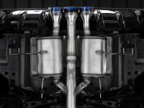 23-Up Honda Civic Type R 2.0L 3 Inch Cat-Back Exhaust System Armor Pro T304 Stainless Steel Triple Center Outlet with Burnt End Tips Active Exhaust MBRP