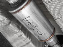 23-Up Acura Integra 1.5L and 22-Up Honda Civic SI 1.5L Armor Pro T304SS, 3 Inch Cat-Back, 2.5 Inch Dual Split Rear with CF Tips MBRP