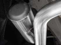 23-Up Acura Integra 1.5L and 22-Up Honda Civic SI 1.5L Armor Pro T304SS, 3 Inch Cat-Back, 2.5 Inch Dual Split Rear with CF Tips MBRP