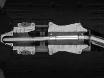 2024-up Acura Integra Type-S 2.0L 3 Inch Cat-Back Exhaust System, Armor Pro T304 Stainless Steel Triple Center Outlet with Burnt End Tips, Active Exhaust, MBRP