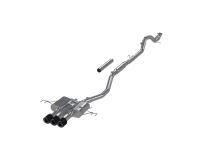 2024-up Acura Integra Type-S 2.0L 3 Inch Cat-Back Exhaust System, Armor Pro T304 Stainless Steel Triple Center Outlet with Carbon Fiber Tips, Active Exhaust, MBRP