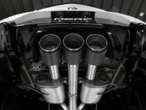 2024-up Acura Integra Type-S 2.0L 3 Inch Cat-Back Exhaust System, Armor Pro T304 Stainless Steel Triple Center Outlet with Carbon Fiber Tips, Active Exhaust, MBRP