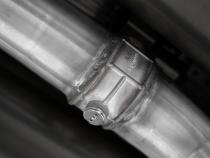 2024-up Acura Integra Type-S 2.0L 3 Inch Cat-Back Exhaust System, Armor Pro T304 Stainless Steel Triple Center Outlet with Carbon Fiber Tips, Active Exhaust, MBRP